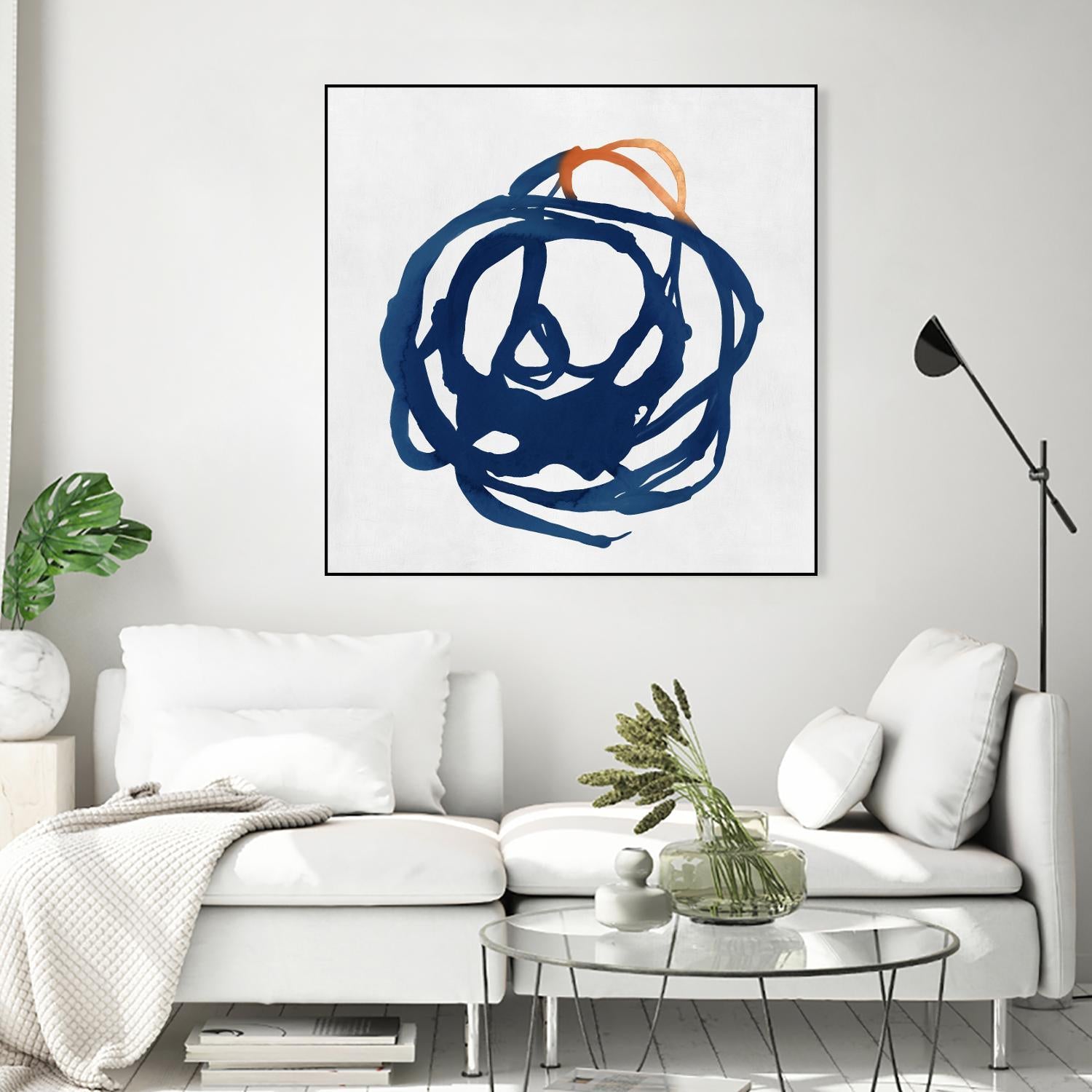 Luminous Orange I by PI Studio on GIANT ART - orange abstract abstract