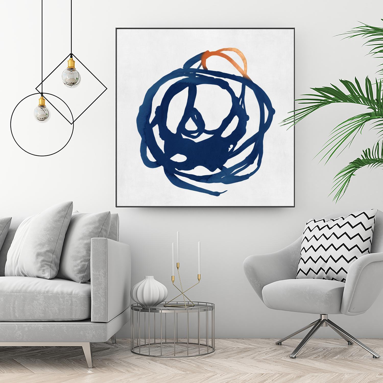 Luminous Orange I by PI Studio on GIANT ART - orange abstract abstract