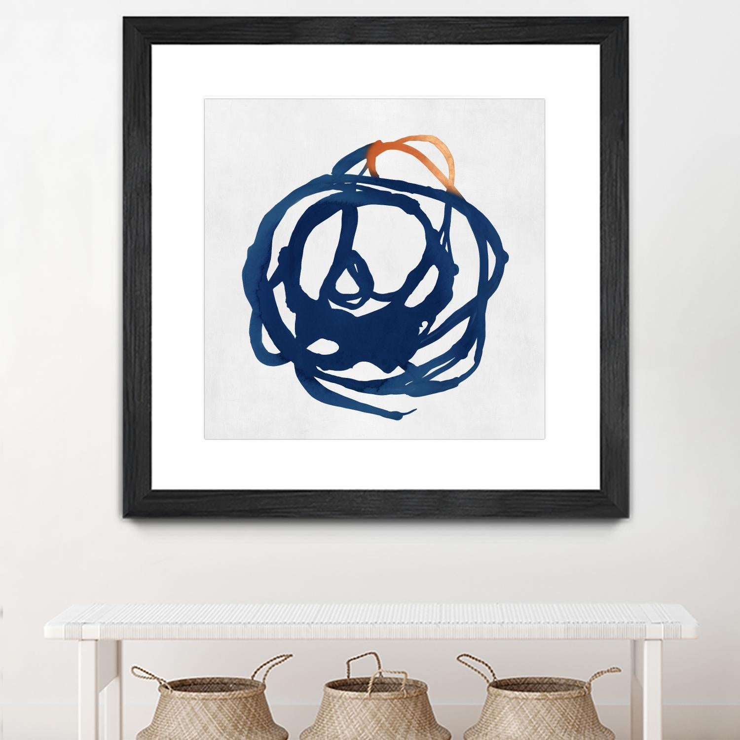 Luminous Orange I by PI Studio on GIANT ART - orange abstract abstract