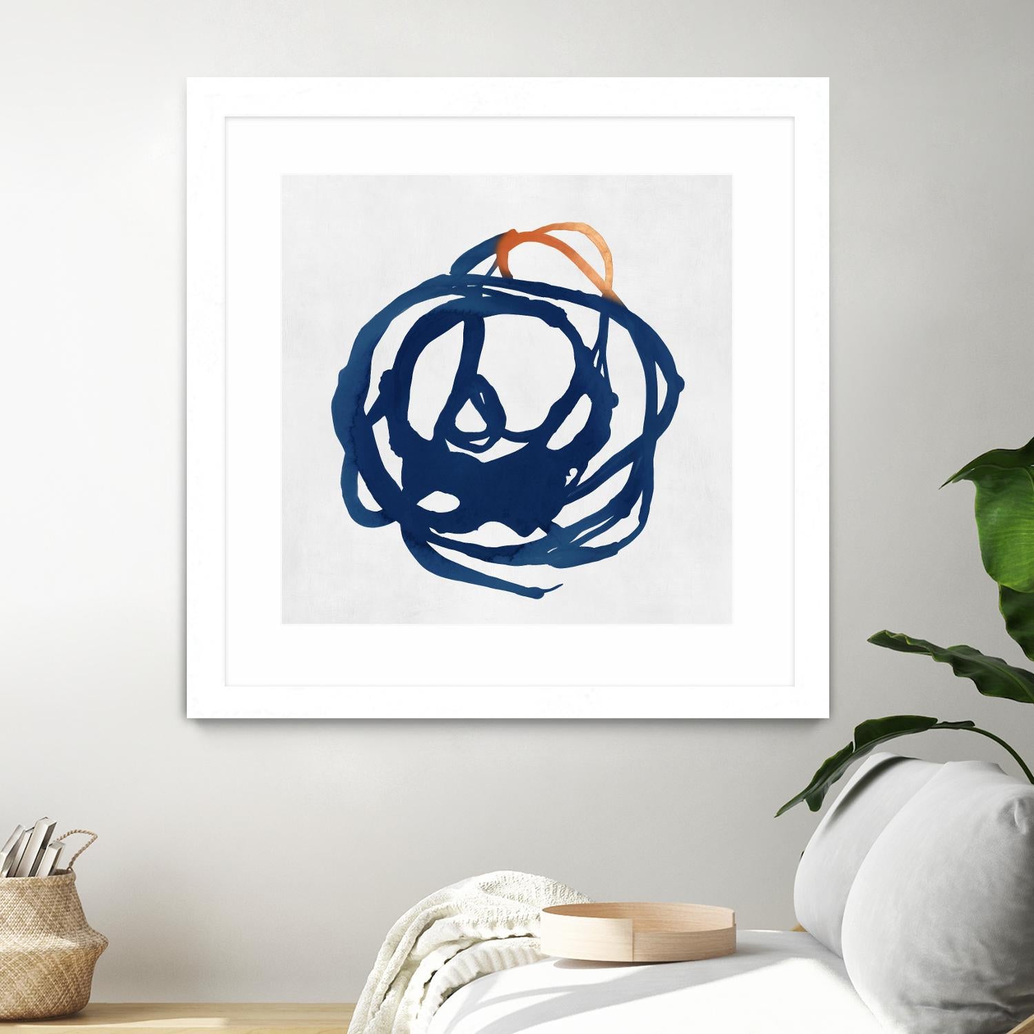 Luminous Orange I by PI Studio on GIANT ART - orange abstract abstract