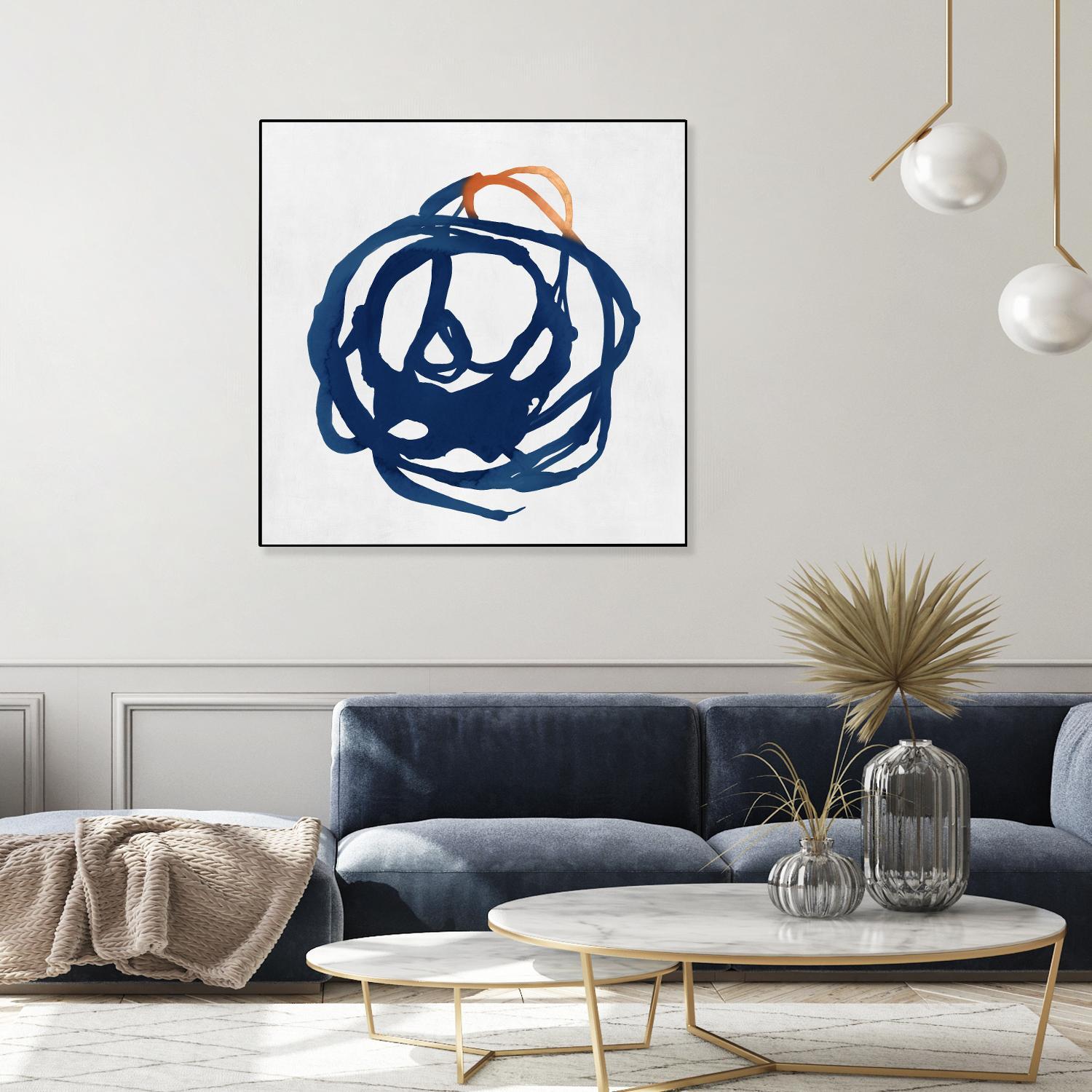 Luminous Orange I by PI Studio on GIANT ART - orange abstract abstract