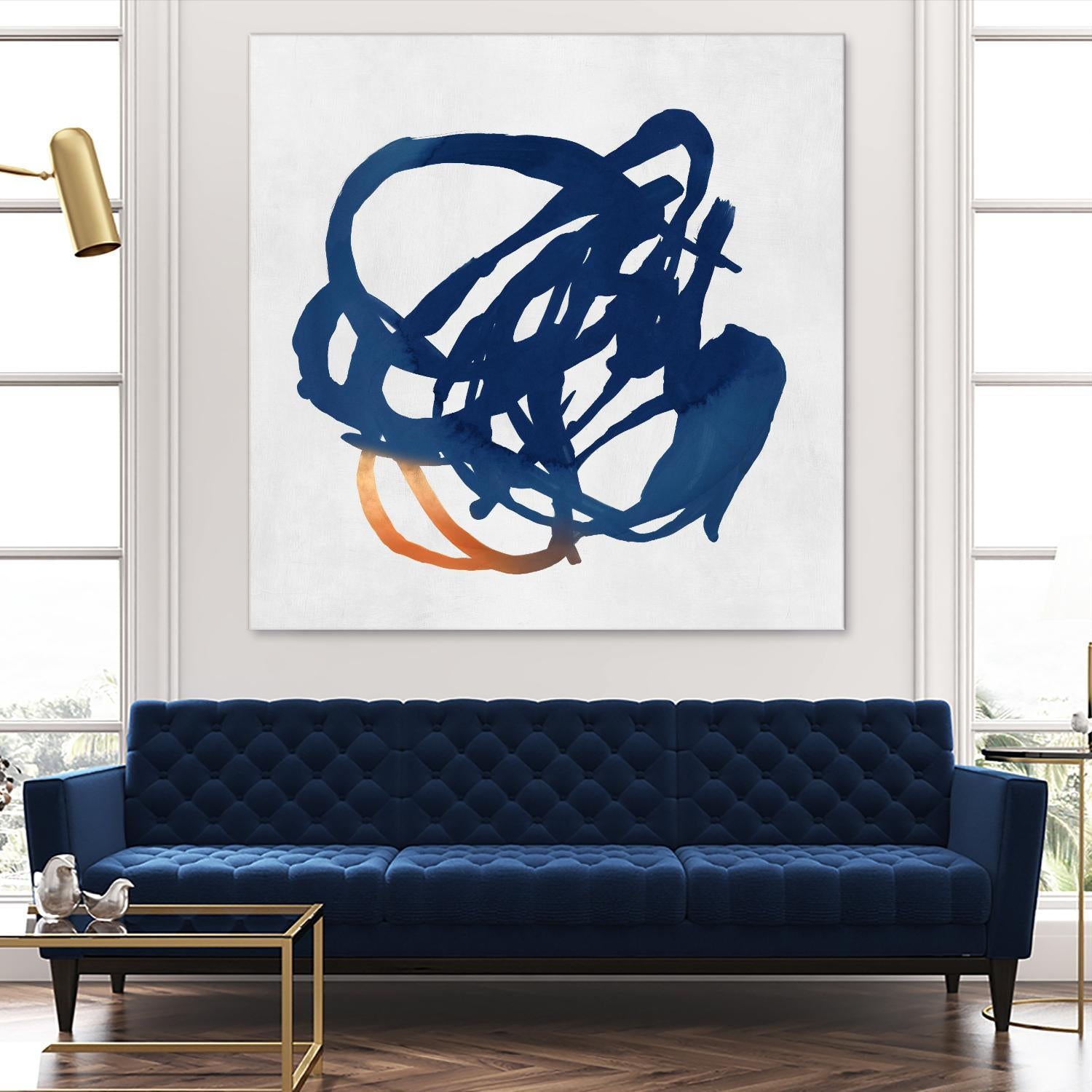 Luminous Orange II by PI Studio on GIANT ART - orange abstract abstract