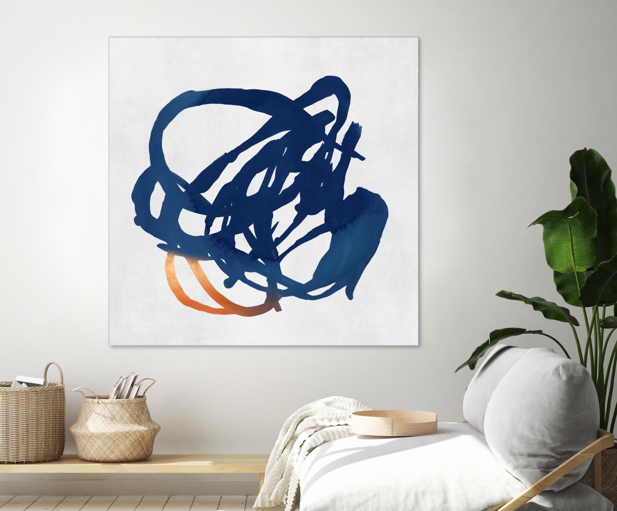 Luminous Orange II by PI Studio on GIANT ART - orange abstract abstract