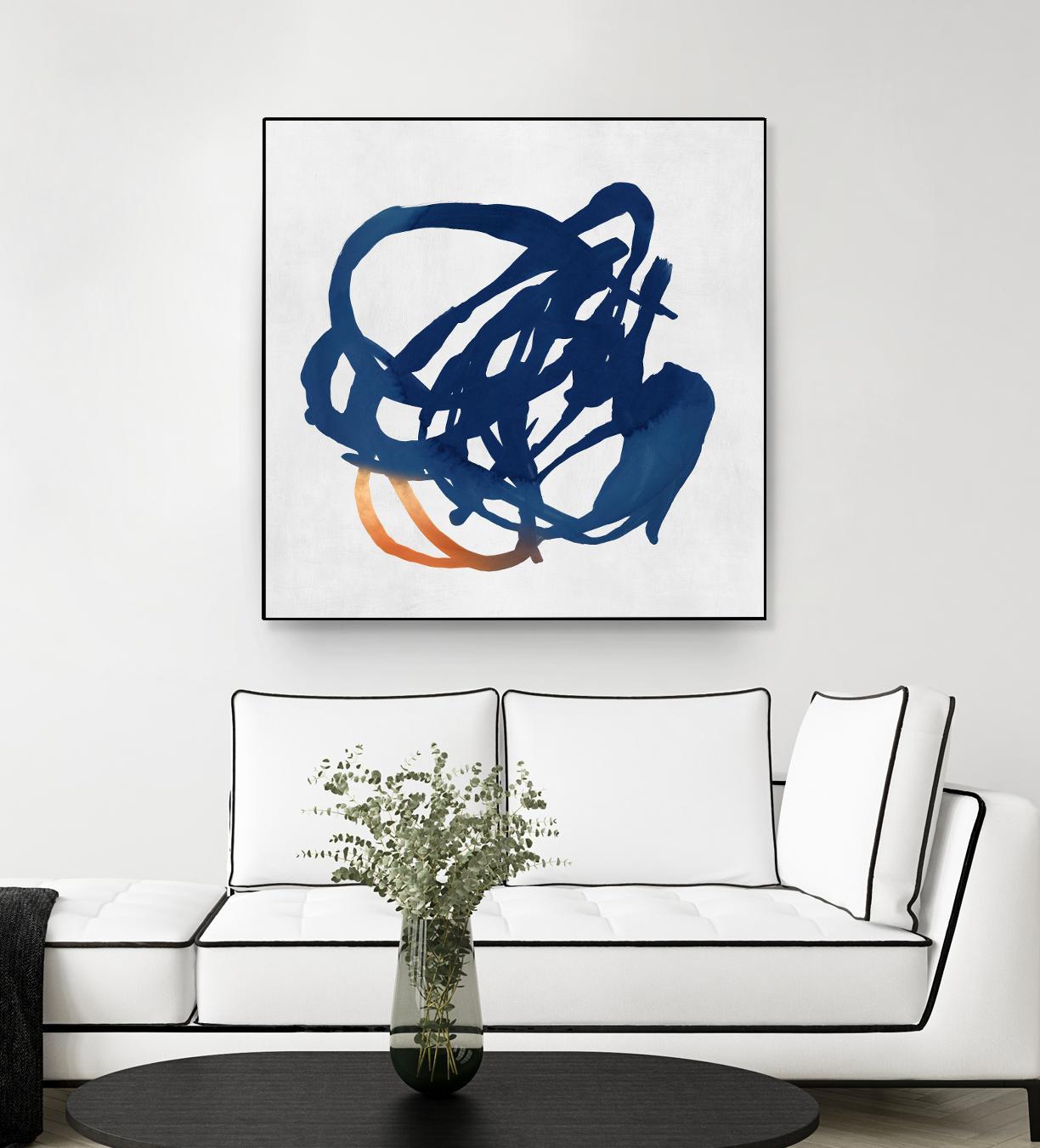 Luminous Orange II by PI Studio on GIANT ART - orange abstract abstract