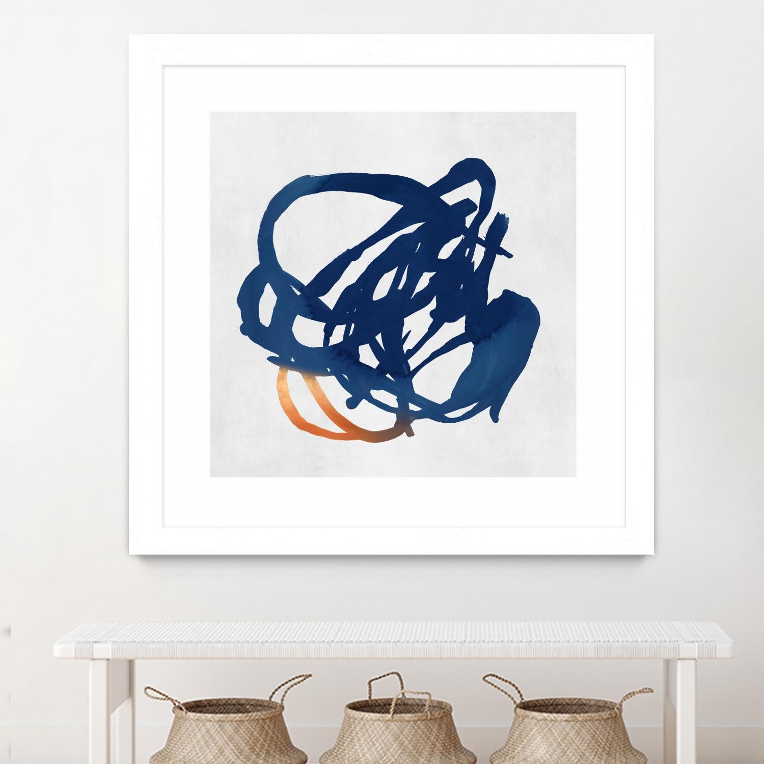 Luminous Orange II by PI Studio on GIANT ART - orange abstract abstract