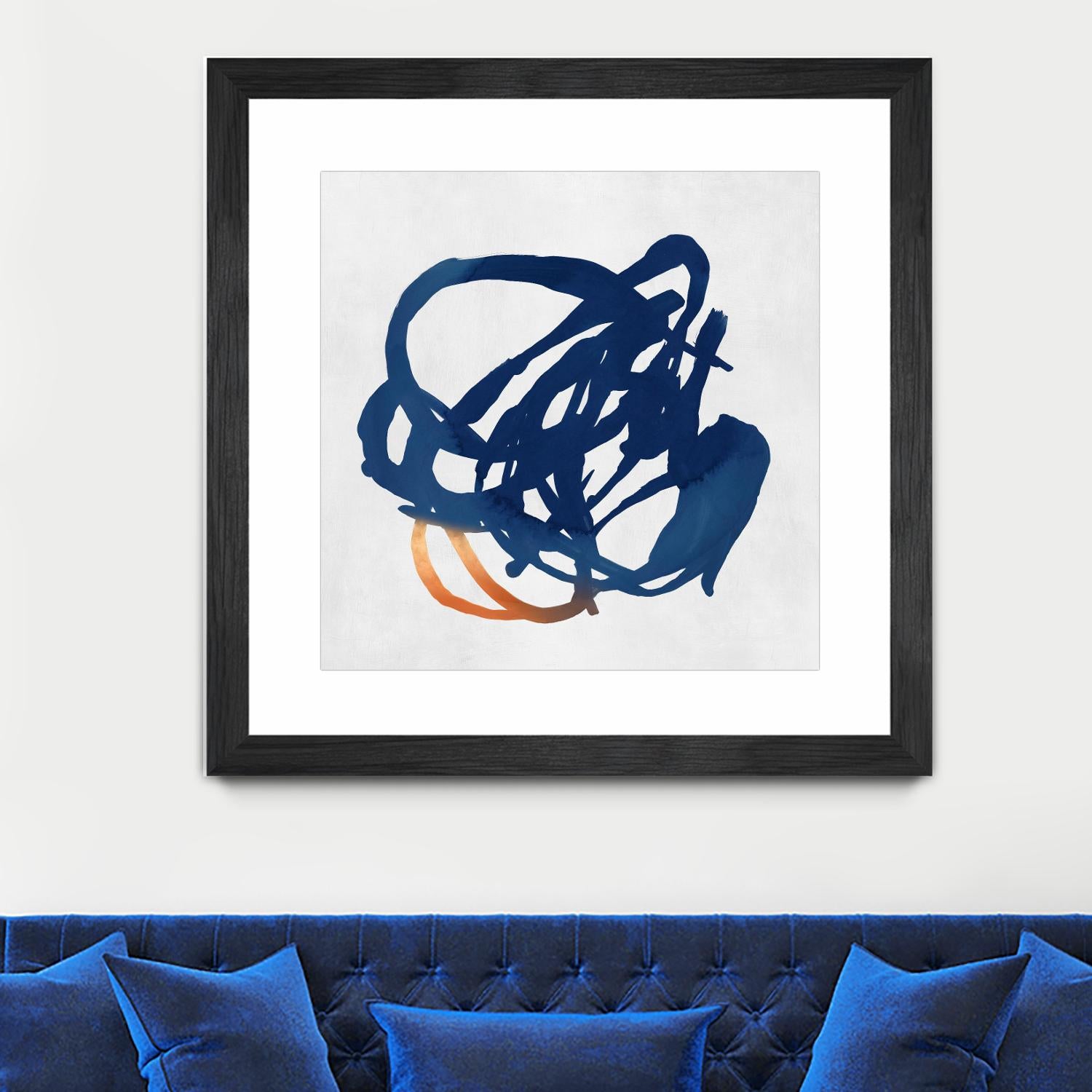 Luminous Orange II by PI Studio on GIANT ART - orange abstract abstract