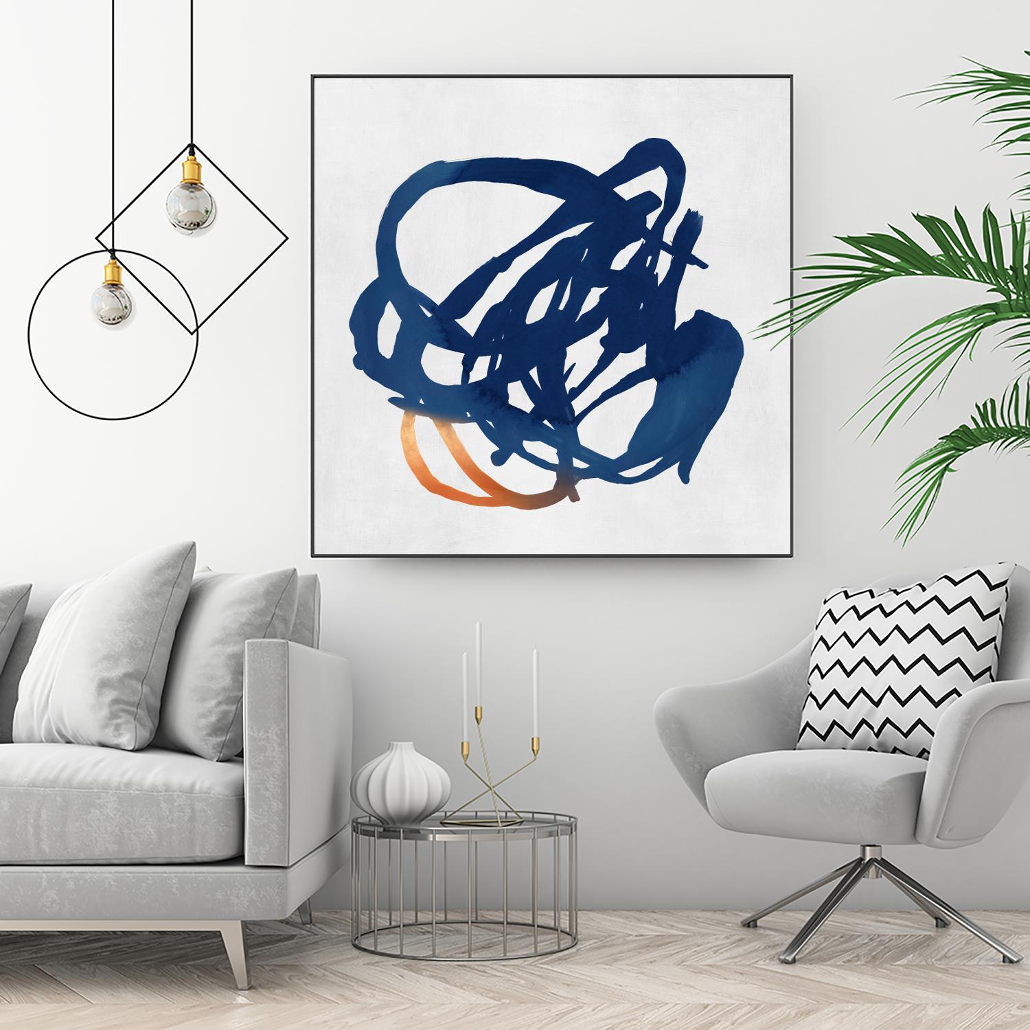 Luminous Orange II by PI Studio on GIANT ART - orange abstract abstract