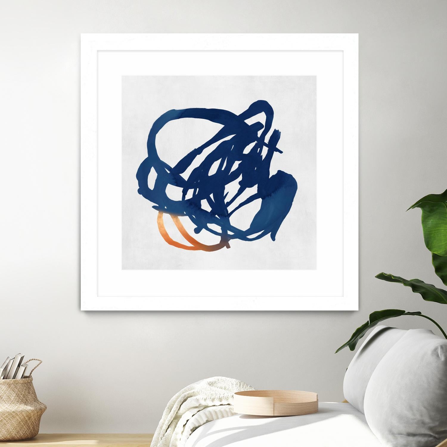 Luminous Orange II by PI Studio on GIANT ART - orange abstract abstract