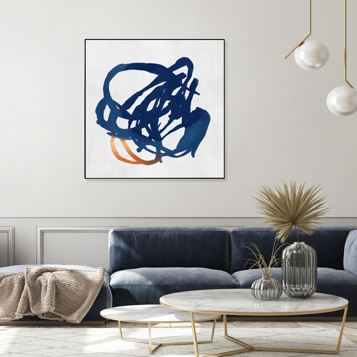 Luminous Orange II by PI Studio on GIANT ART - orange abstract abstract