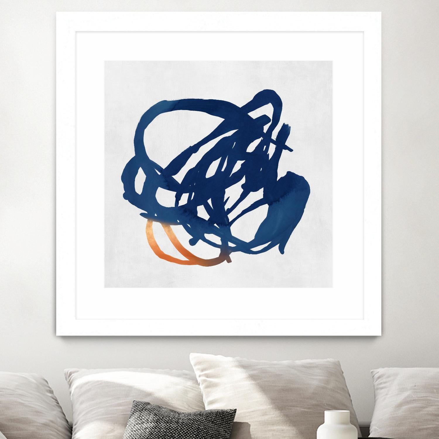 Luminous Orange II by PI Studio on GIANT ART - orange abstract abstract