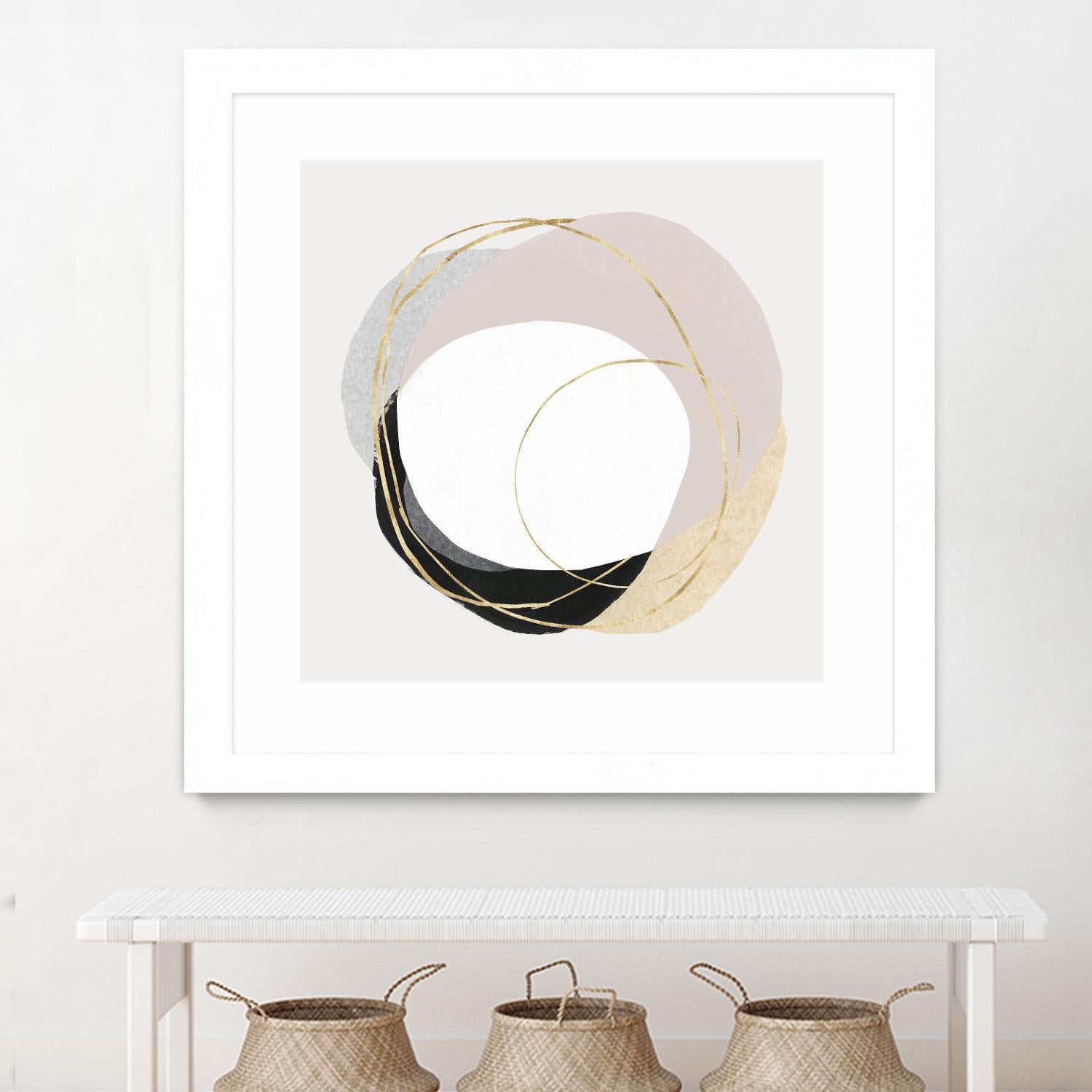 Ring of Gold II by PI Studio on GIANT ART - gold abstract abstract