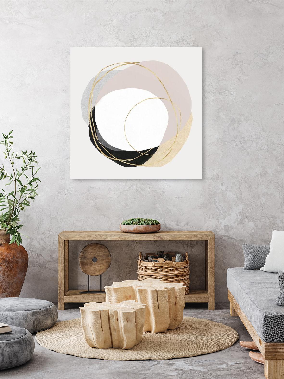 Ring of Gold II by PI Studio on GIANT ART - gold abstract abstract