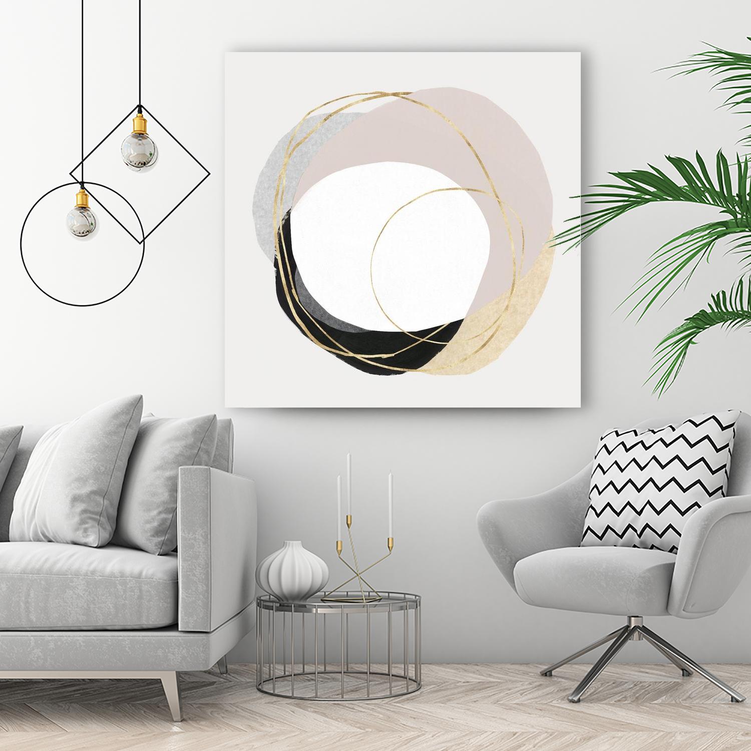 Ring of Gold II by PI Studio on GIANT ART - gold abstract abstract