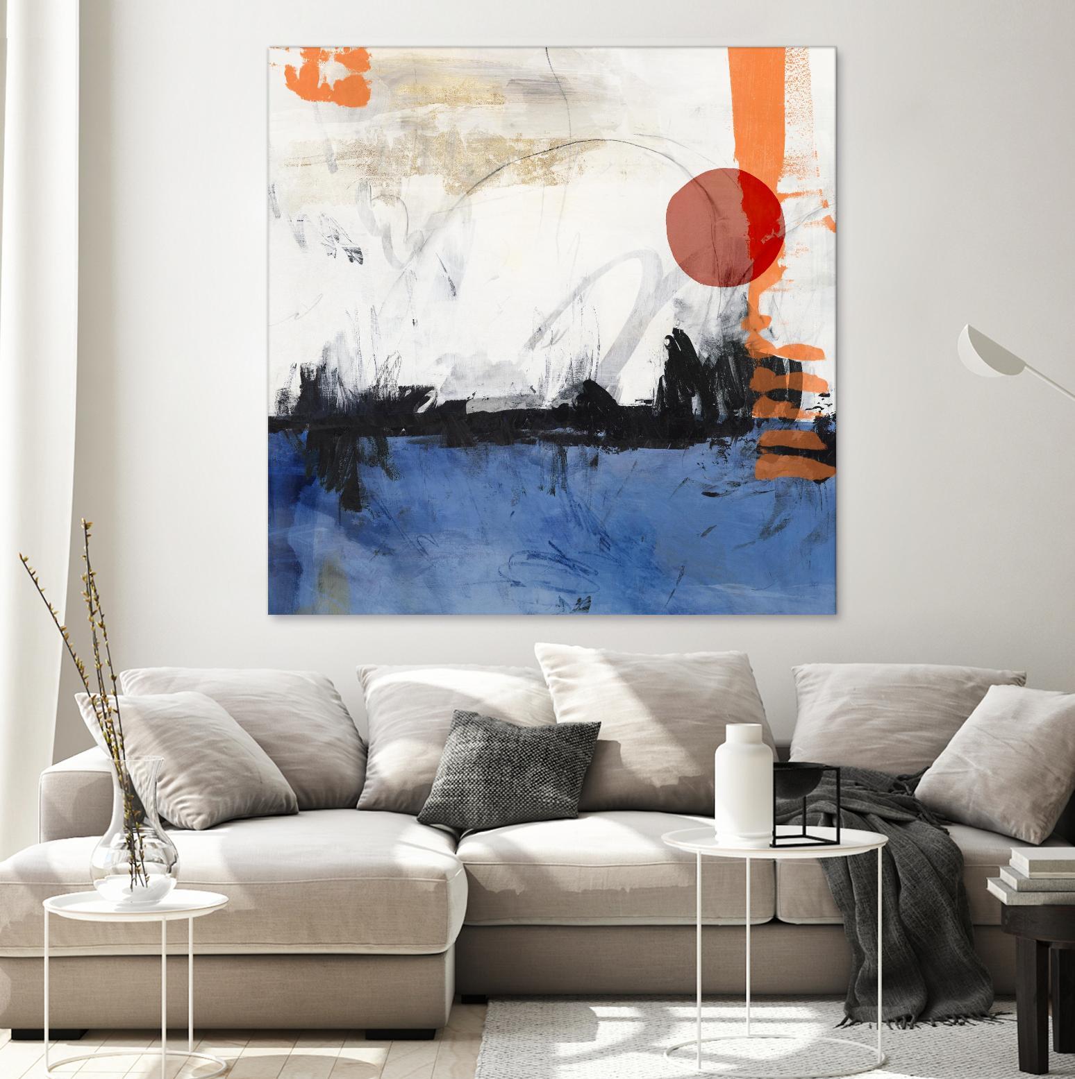 Midnight Rise I by PI Studio on GIANT ART - orange abstract abstract