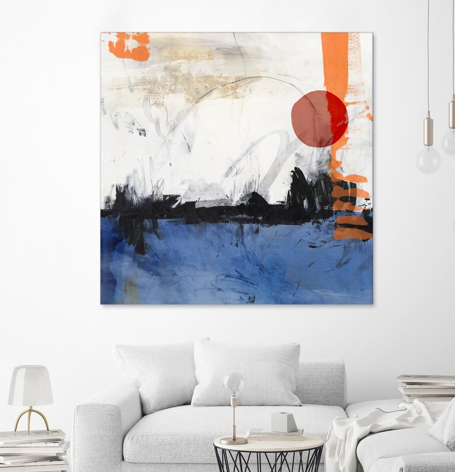 Midnight Rise I by PI Studio on GIANT ART - orange abstract abstract