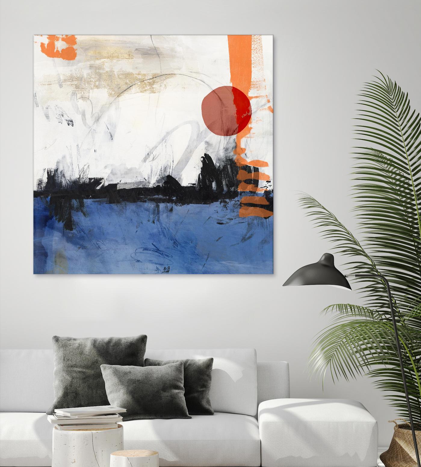Midnight Rise I by PI Studio on GIANT ART - orange abstract abstract
