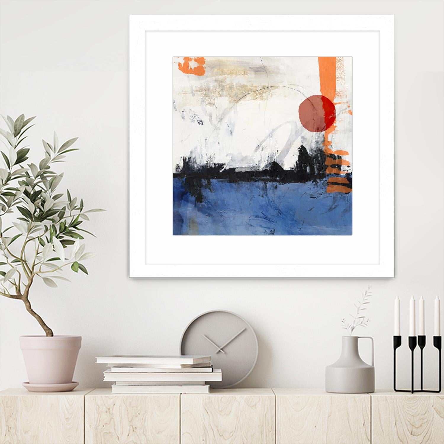 Midnight Rise I by PI Studio on GIANT ART - orange abstract abstract