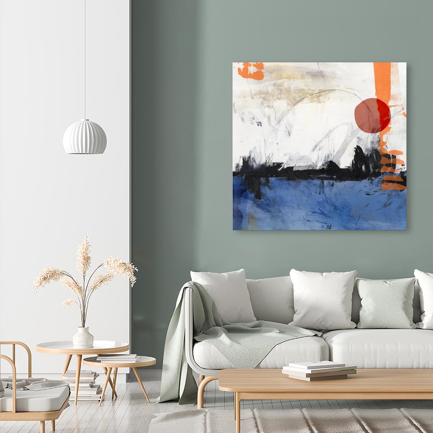Midnight Rise I by PI Studio on GIANT ART - orange abstract abstract