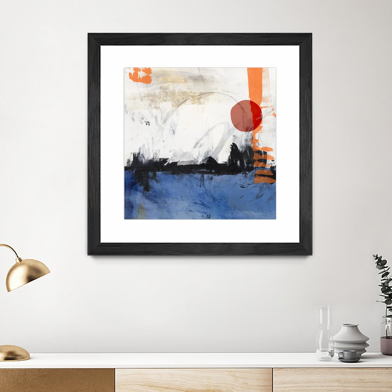 Midnight Rise I by PI Studio on GIANT ART - orange abstract abstract