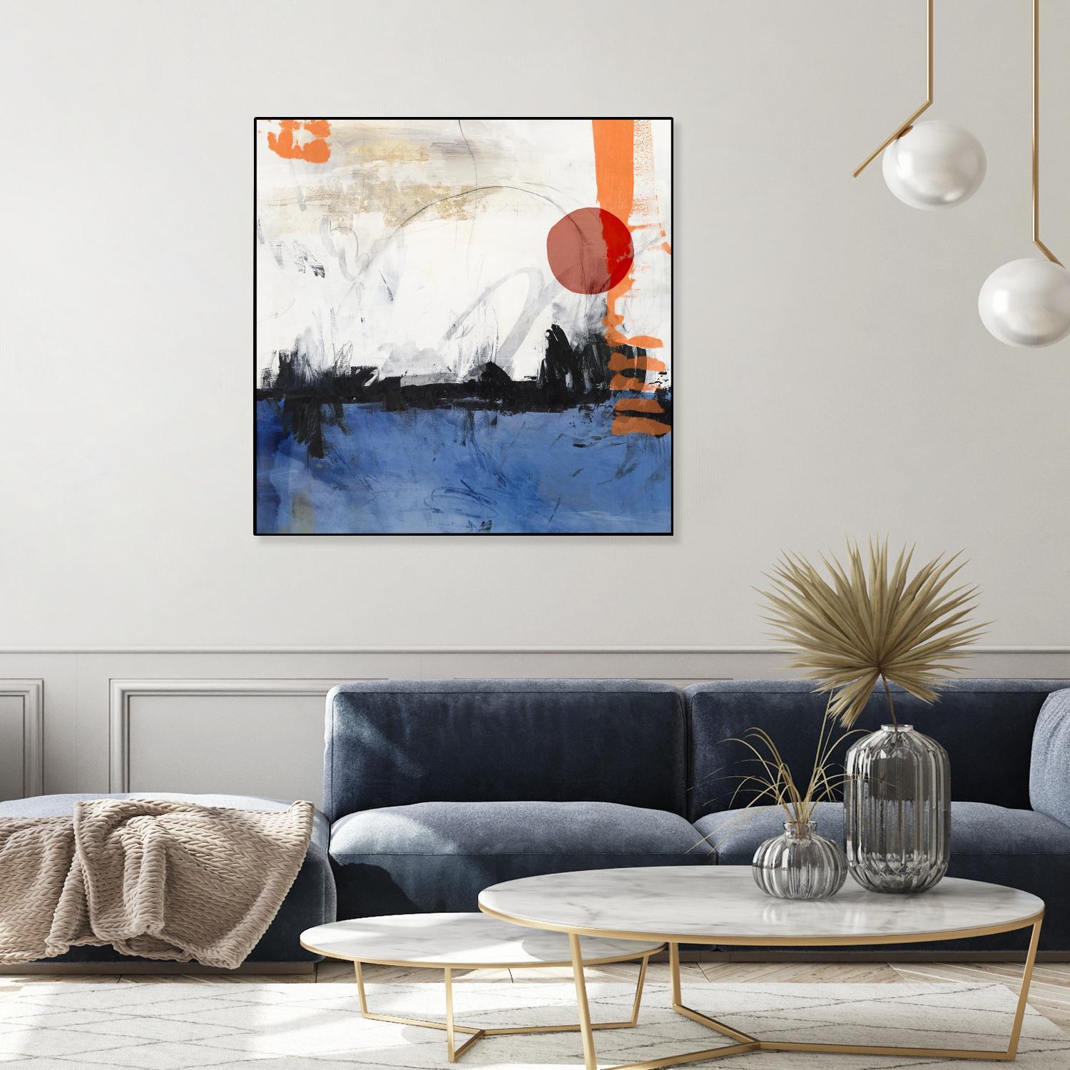 Midnight Rise I by PI Studio on GIANT ART - orange abstract abstract