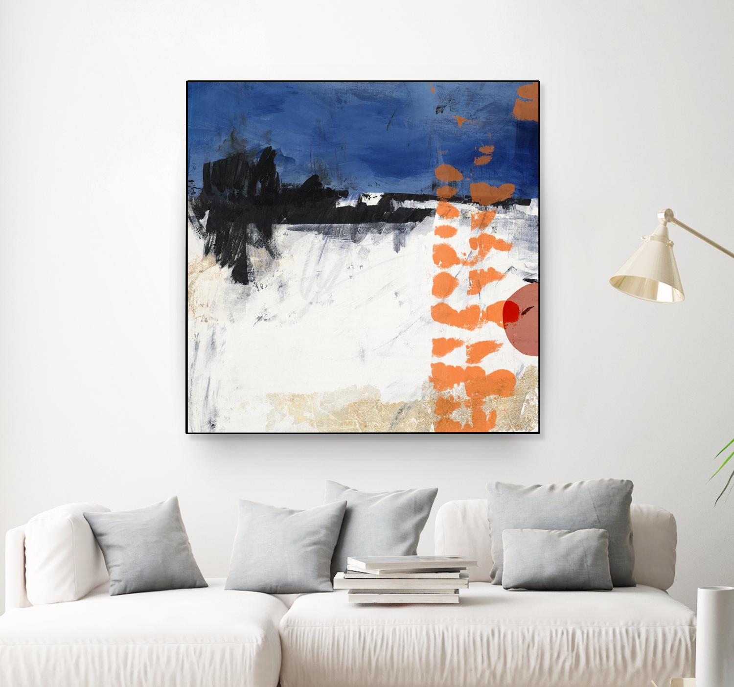 Midnight Rise II by PI Studio on GIANT ART - orange abstract abstract