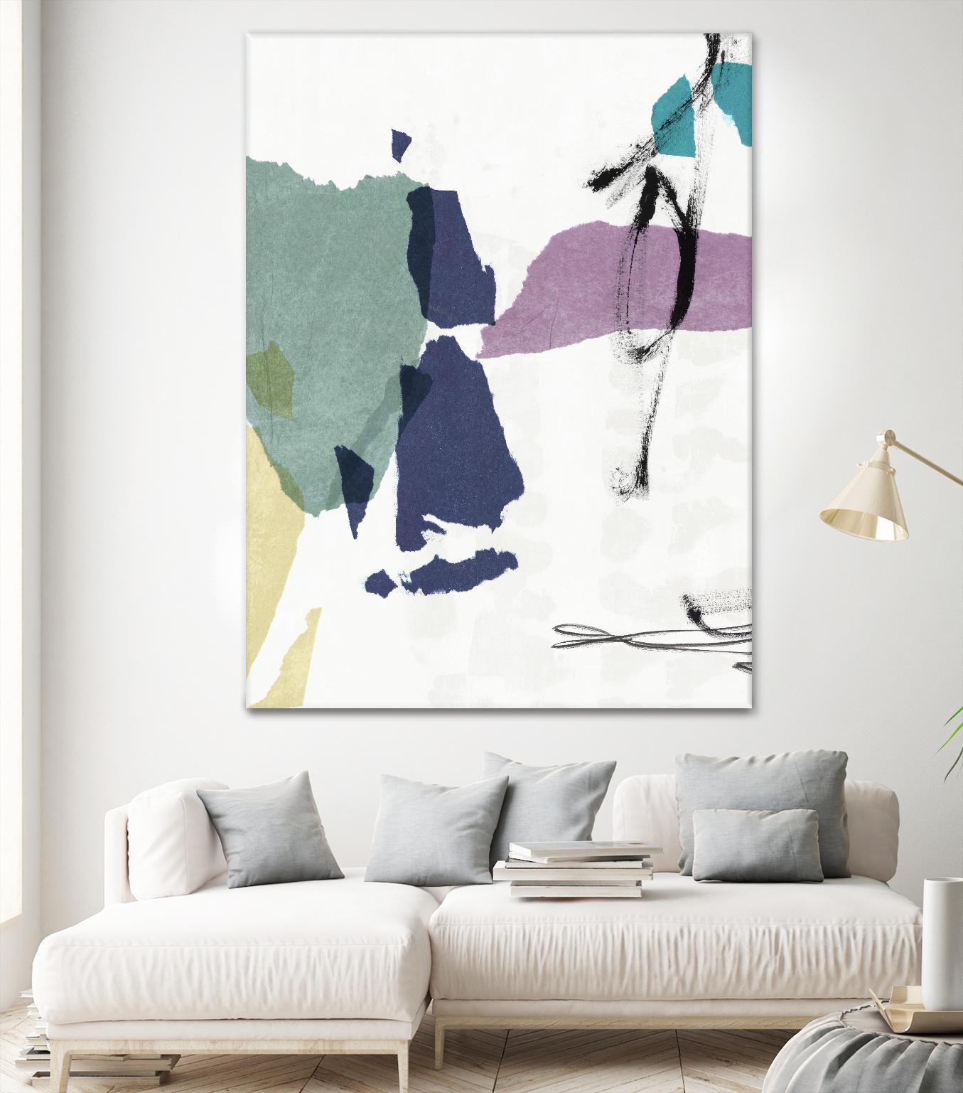 Grapeseed I by PI Studio on GIANT ART - green abstract abstract