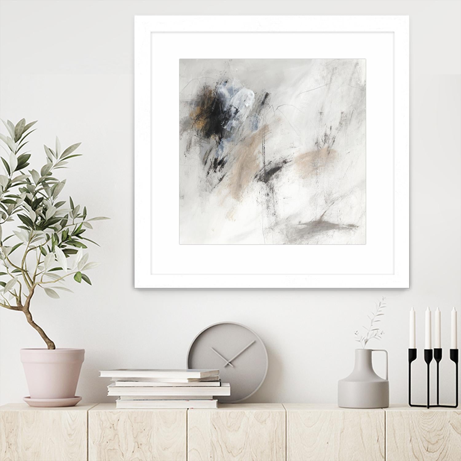 Sketch Lines I by PI Studio on GIANT ART - white abstract abstract