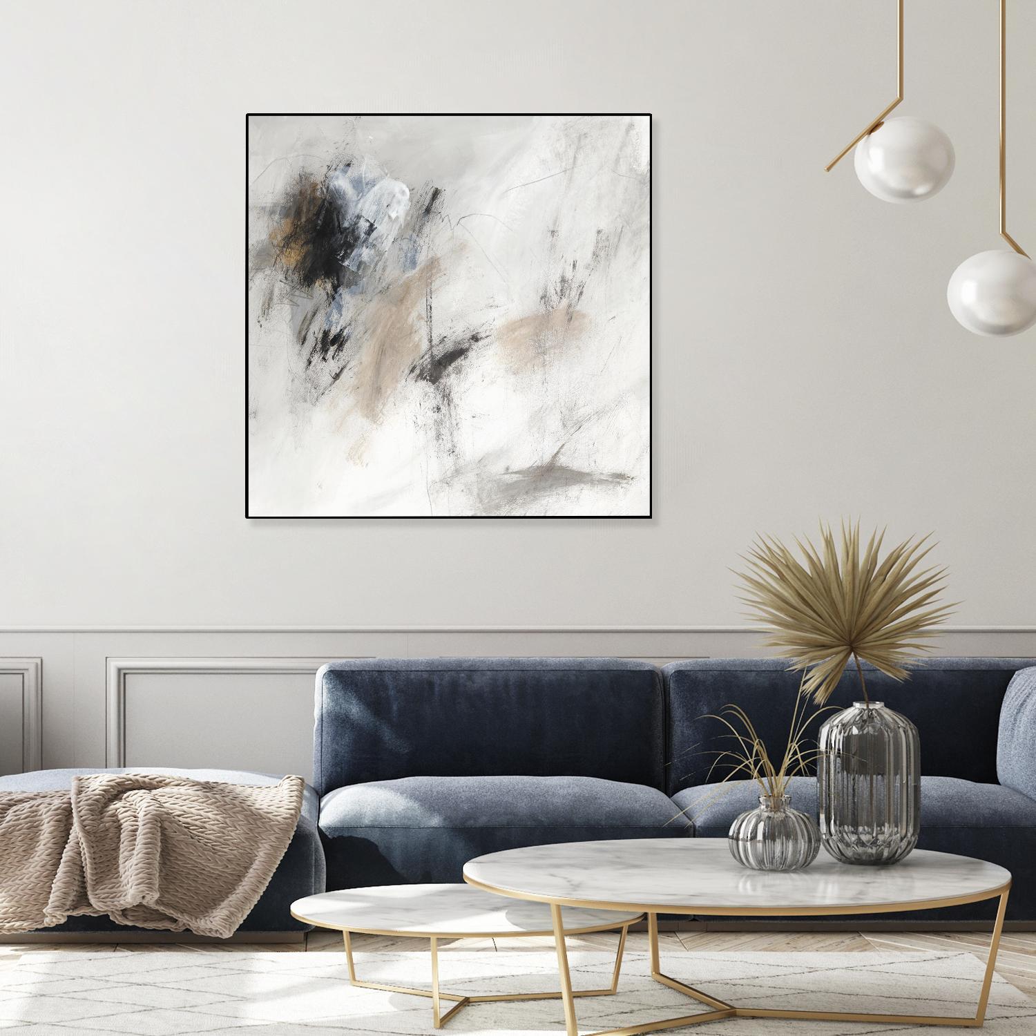 Sketch Lines I by PI Studio on GIANT ART - white abstract abstract