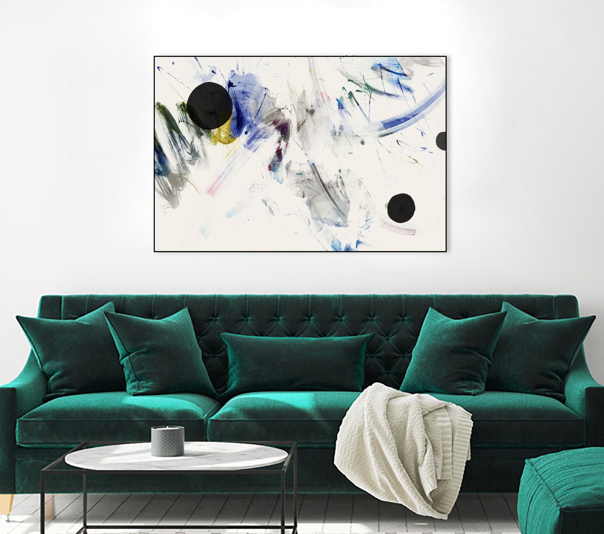 Space Oddity I by PI Studio on GIANT ART - green abstract abstract