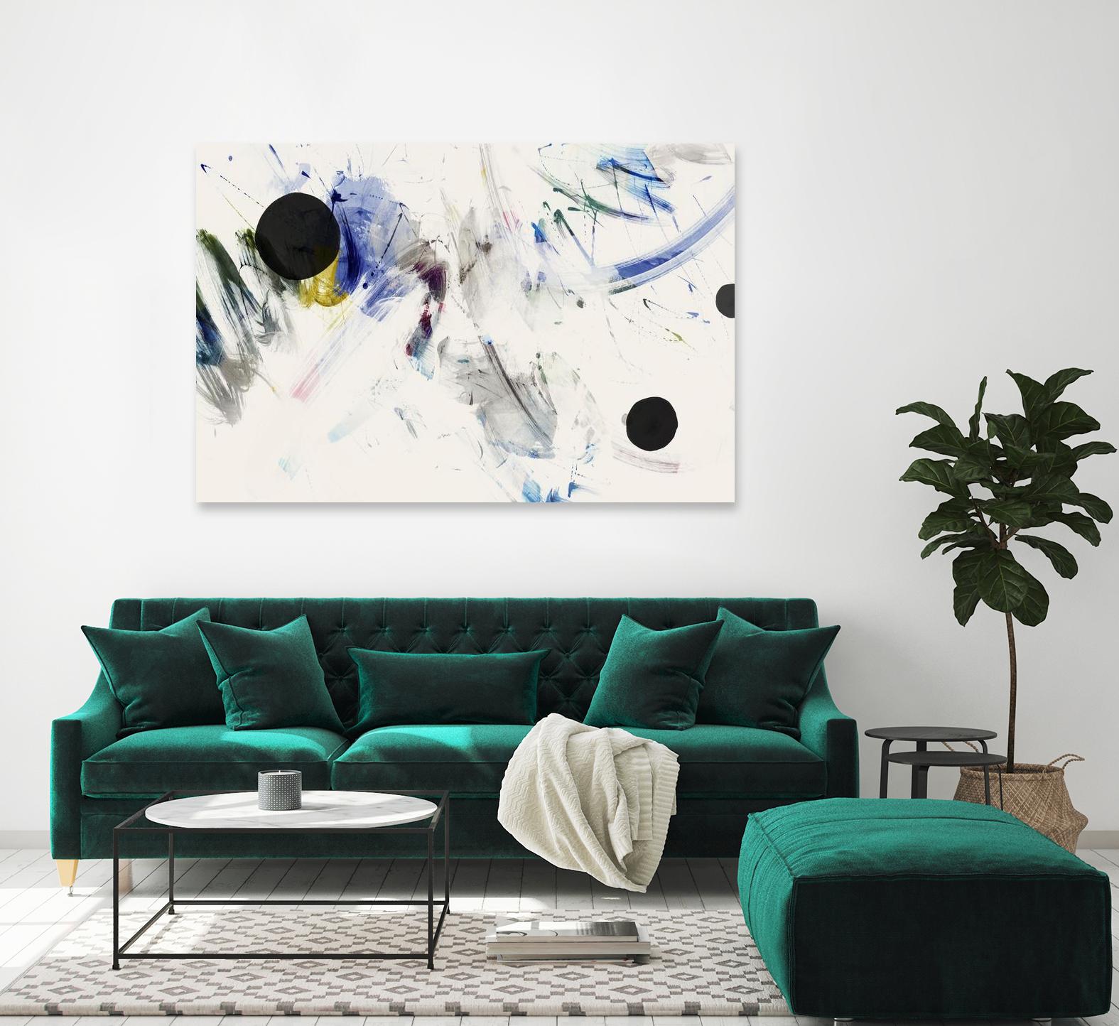 Space Oddity I by PI Studio on GIANT ART - green abstract abstract