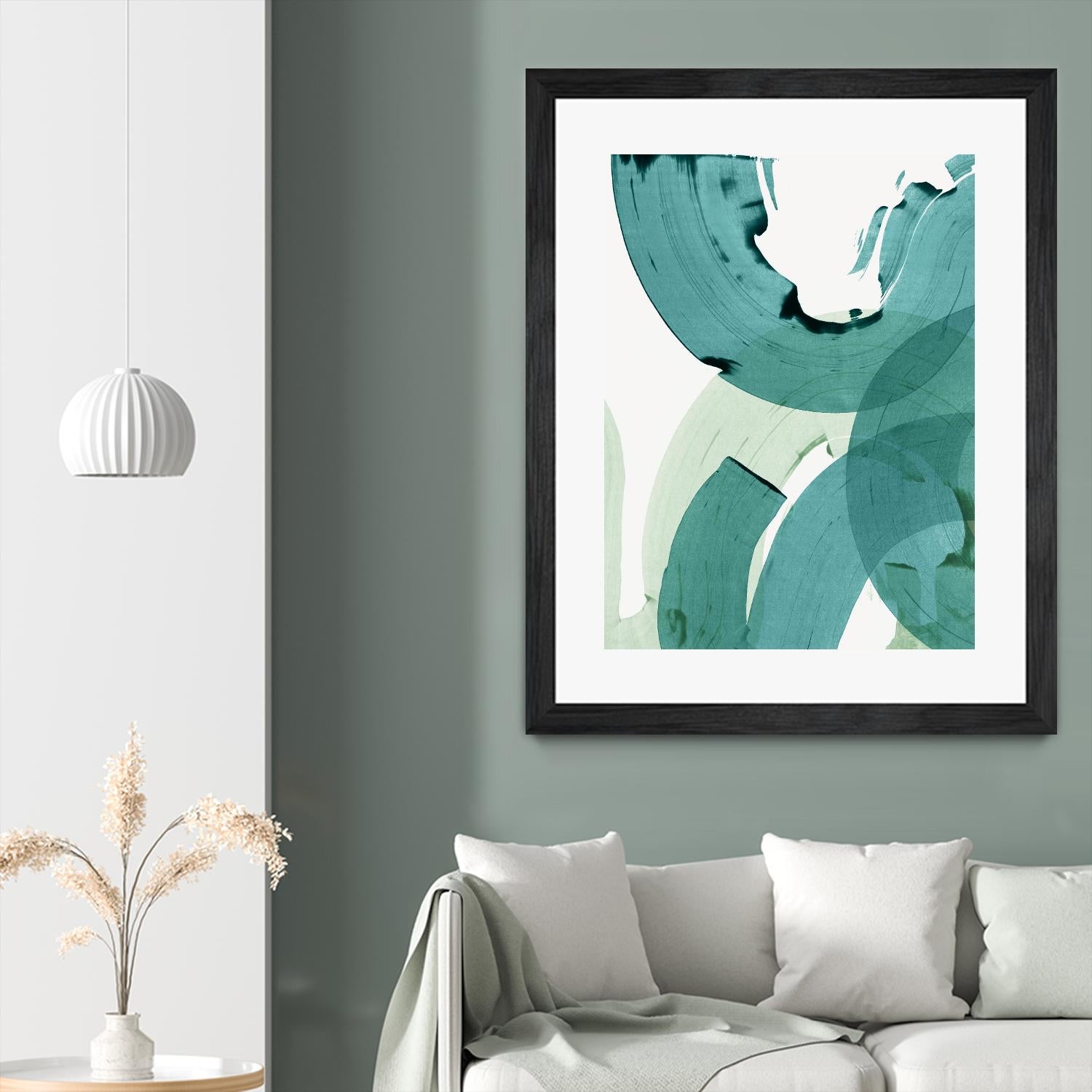 Green Movement II by PI Studio on GIANT ART - green abstract abstract