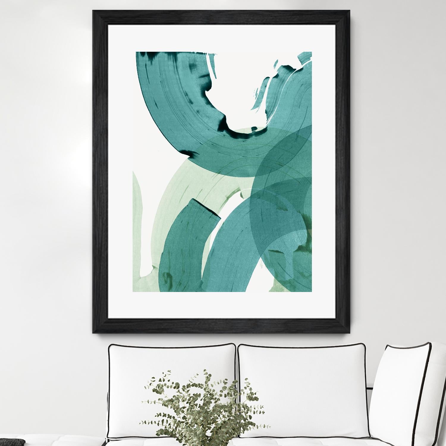 Green Movement II by PI Studio on GIANT ART - green abstract abstract