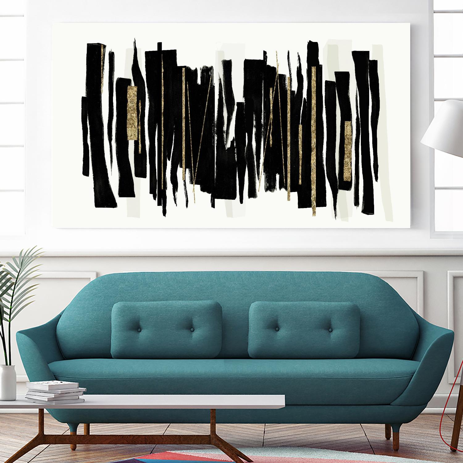 Golden Rythm by PI Studio on GIANT ART - gold abstract abstract