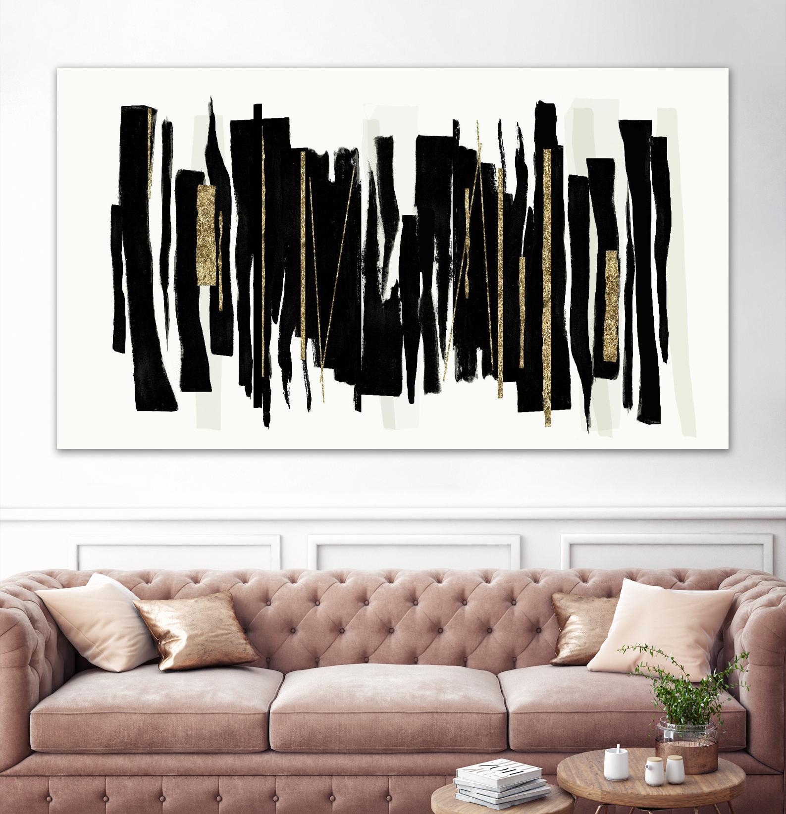 Golden Rythm by PI Studio on GIANT ART - gold abstract abstract