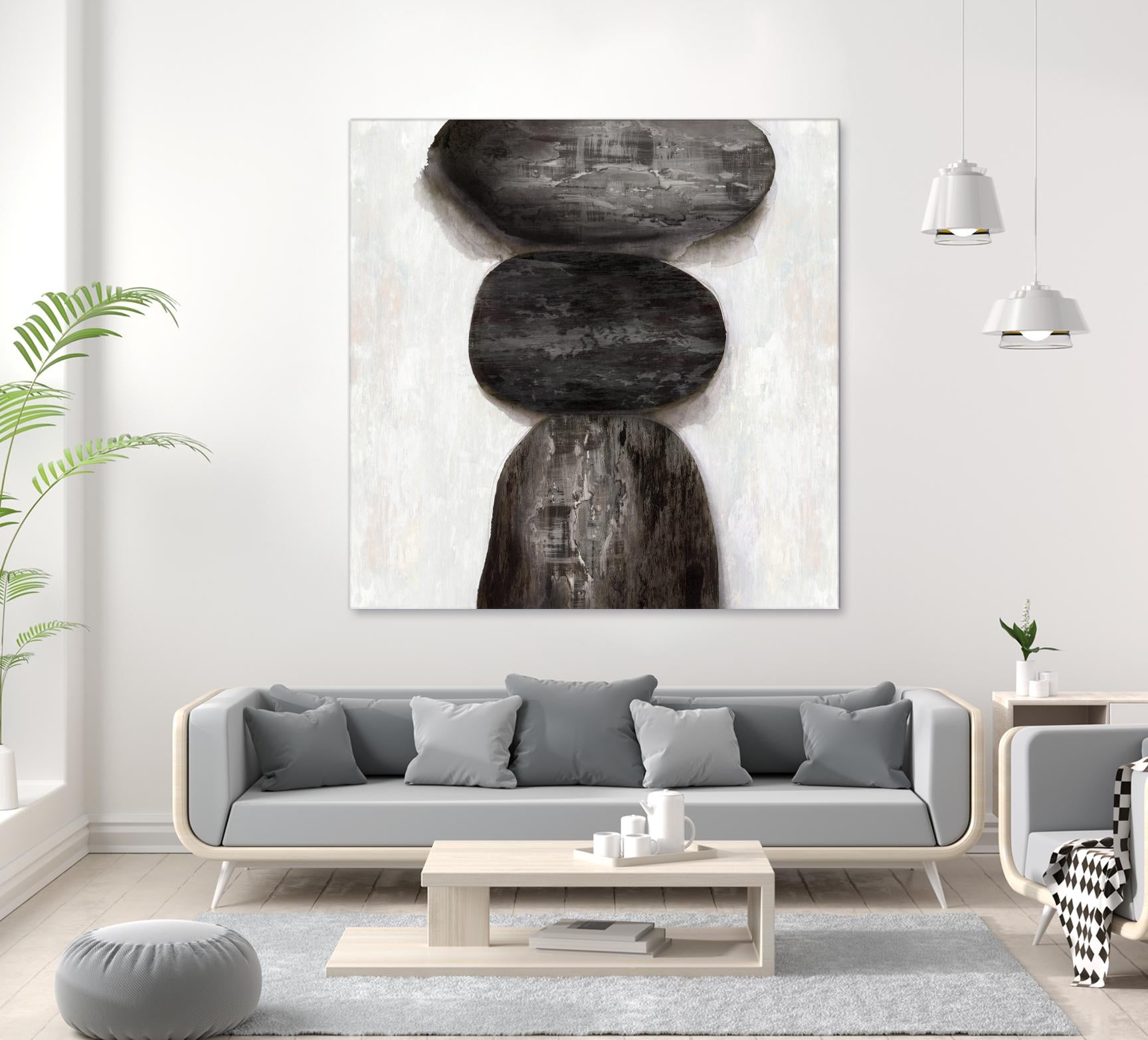 Textured Stones by PI Studio on GIANT ART - abstract