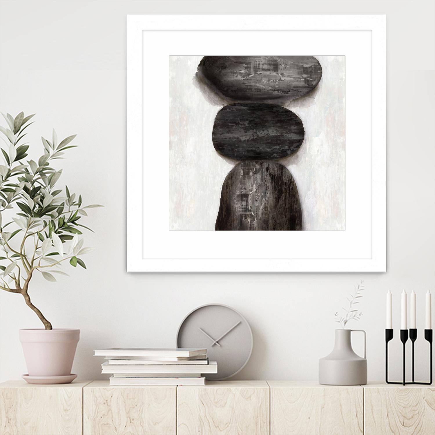 Textured Stones by PI Studio on GIANT ART - abstract