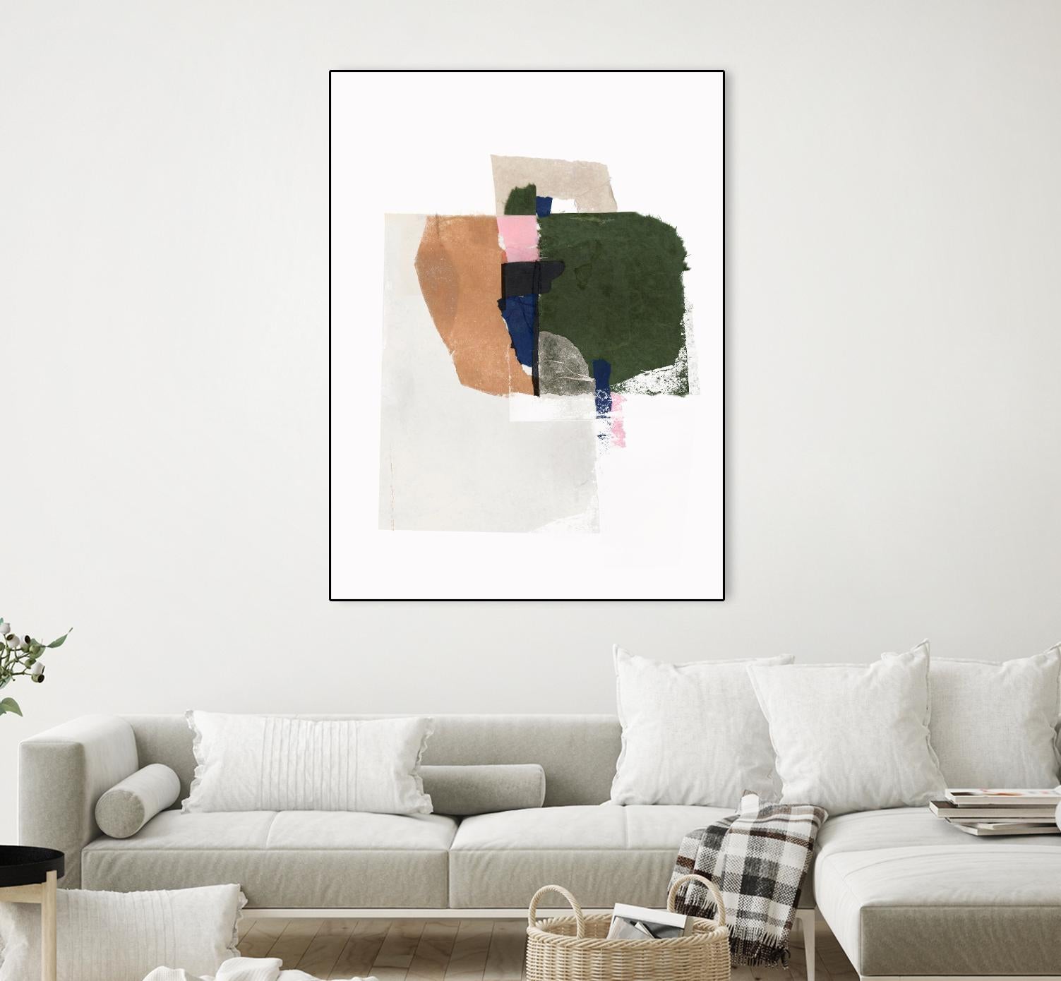 Patchwork Pieces I by PI Studio on GIANT ART - abstract