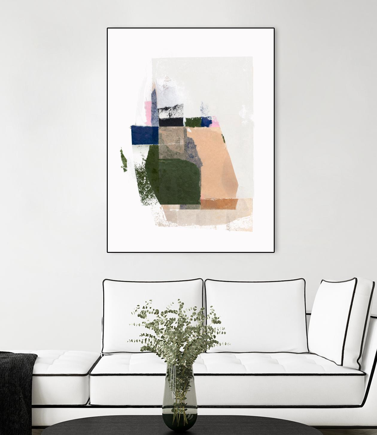 Patchwork Pieces II by PI Studio on GIANT ART - abstract