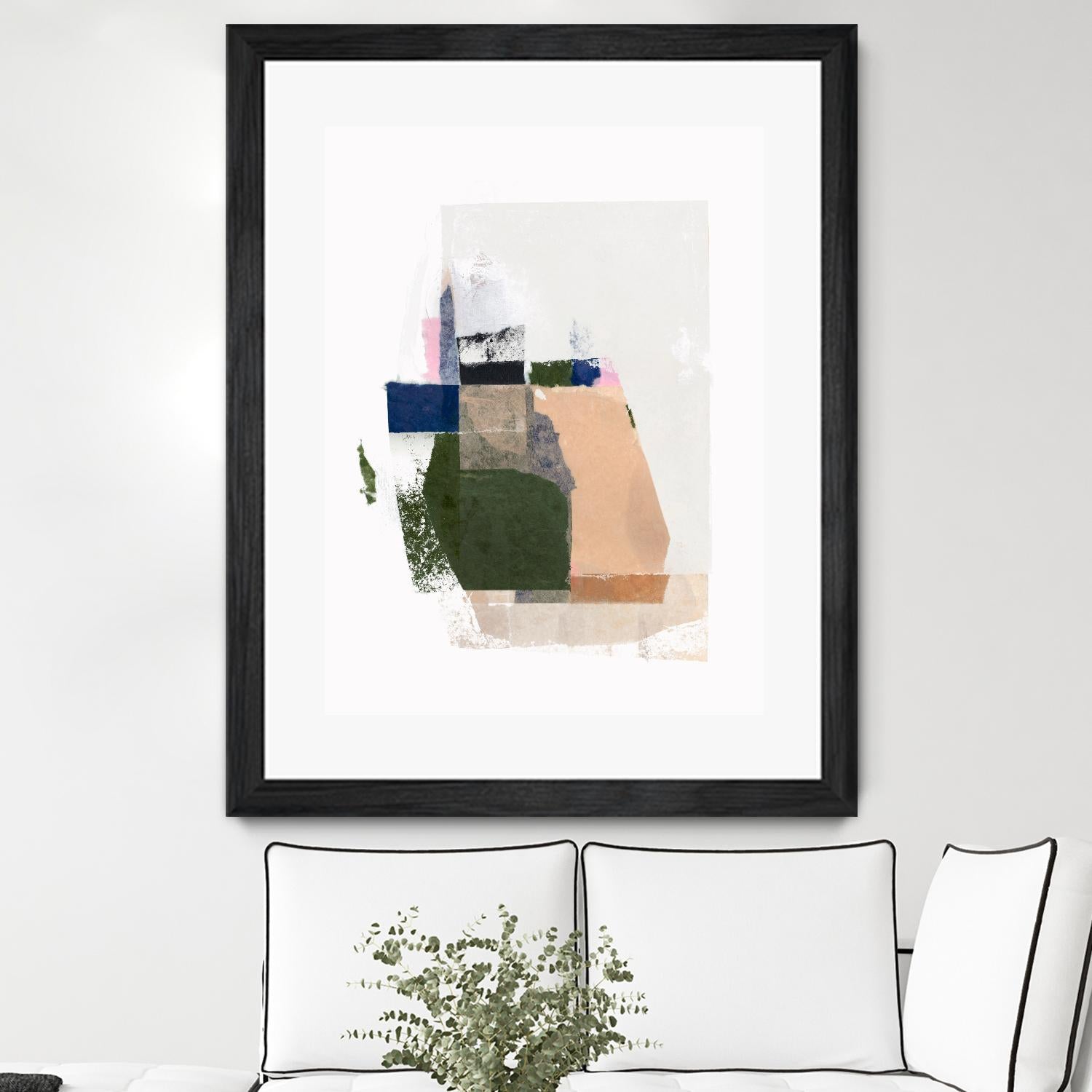 Patchwork Pieces II by PI Studio on GIANT ART - abstract