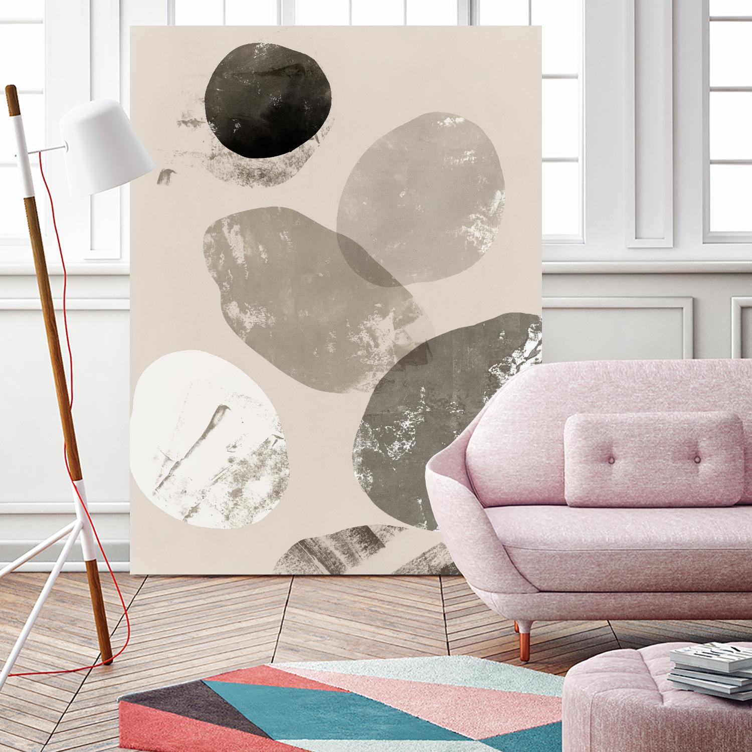 Floating Rocks I by PI Studio on GIANT ART - abstract