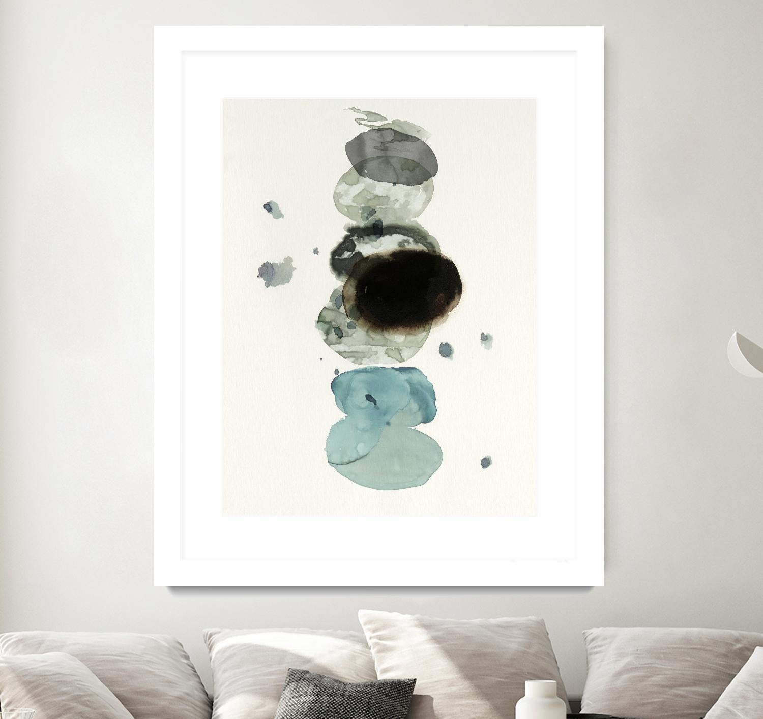 In Order I by PI Studio on GIANT ART - green abstract