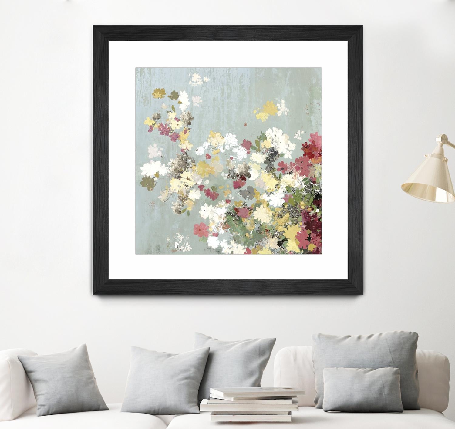 Abstract Bouquet I by Allison Pearce on GIANT ART - white floral
