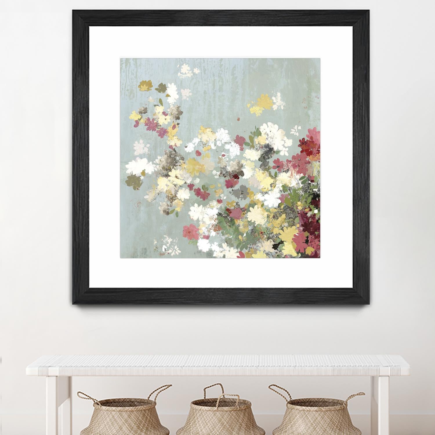 Abstract Bouquet I by Allison Pearce on GIANT ART - white floral