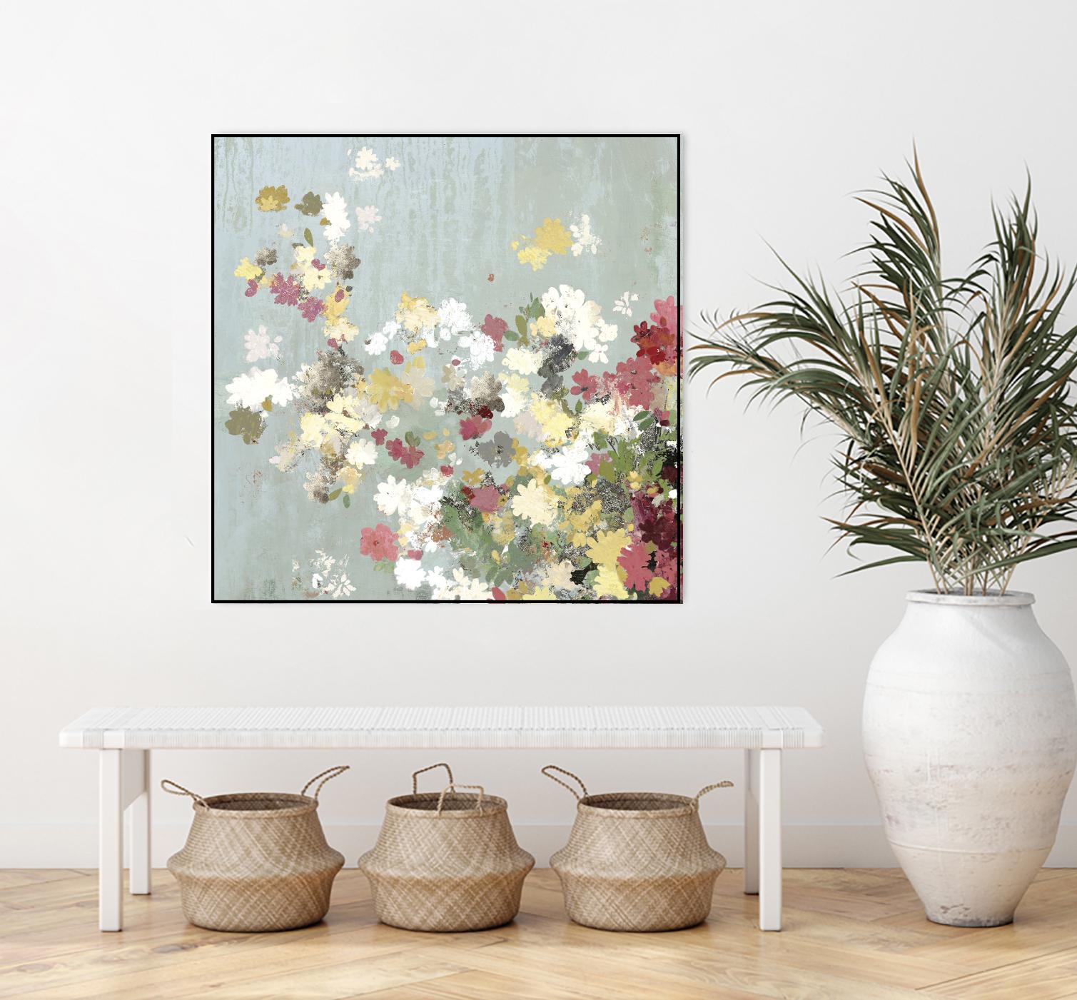 Abstract Bouquet I by Allison Pearce on GIANT ART - white floral