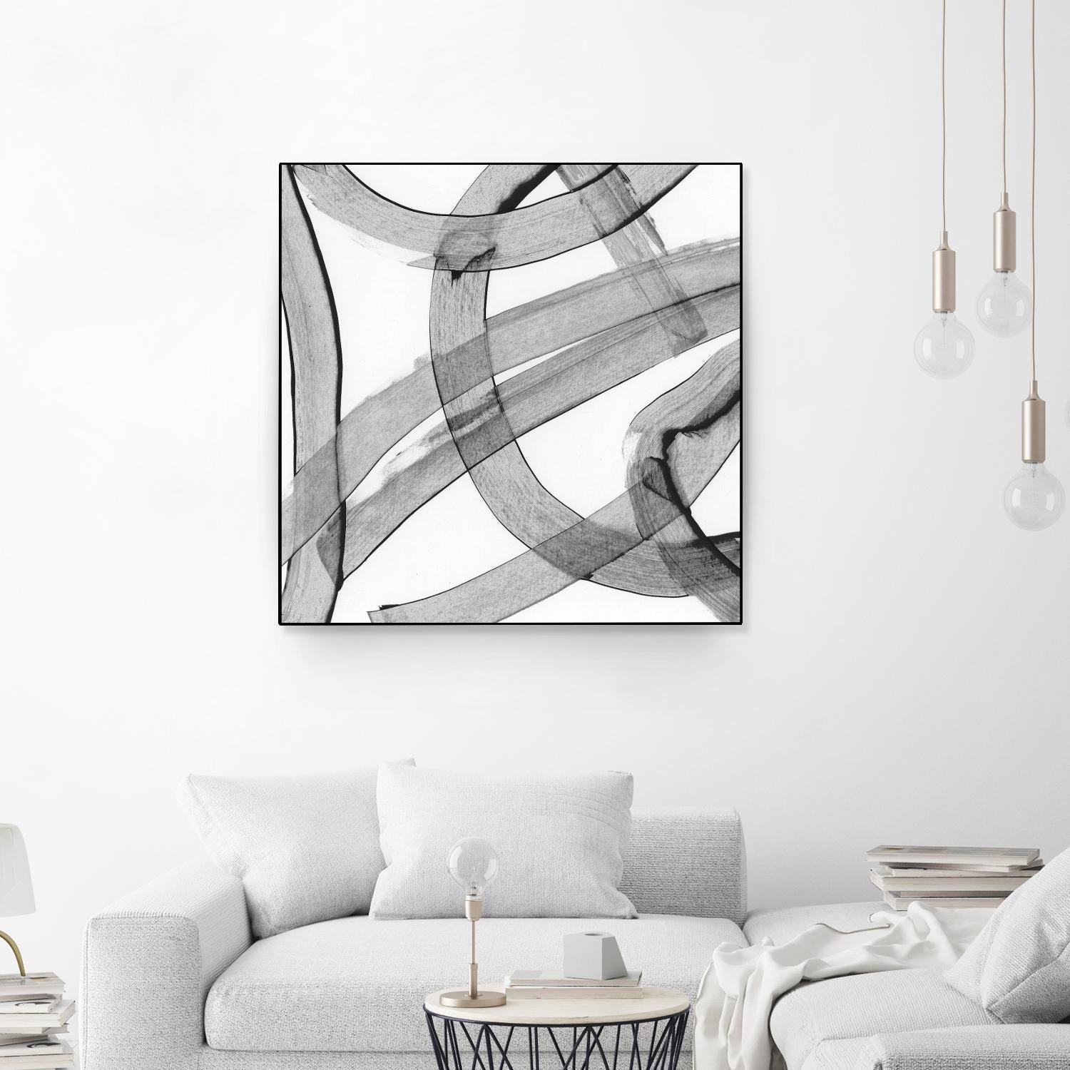 Gesture by PI Studio on GIANT ART - white abstract