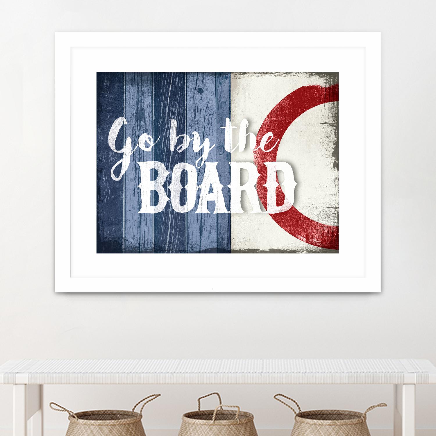 Go to the Board by PI Studio on GIANT ART - red quotes