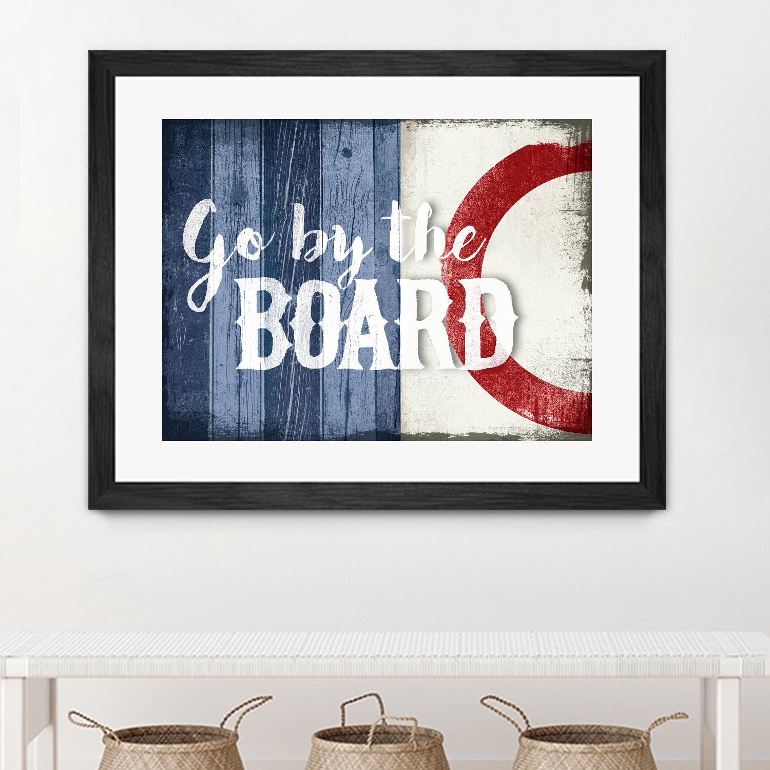 Go to the Board by PI Studio on GIANT ART - red quotes