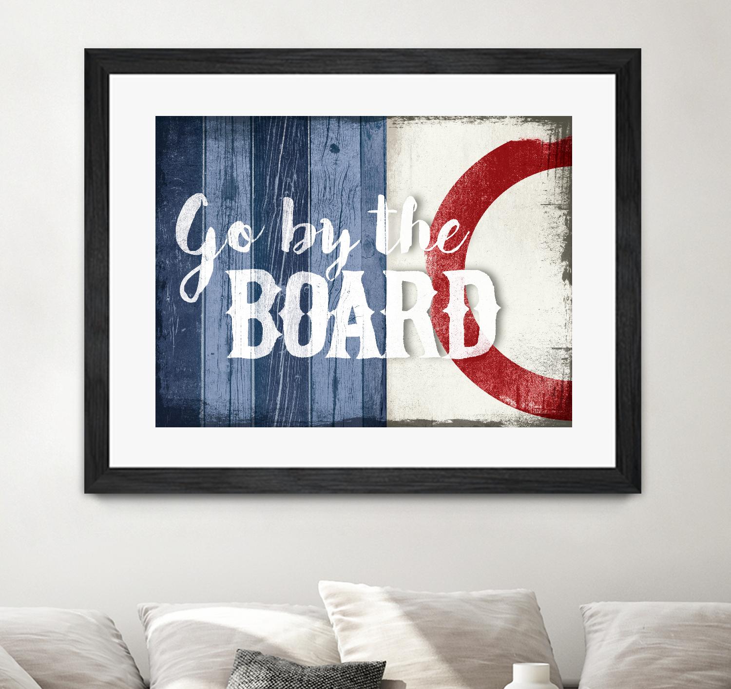 Go to the Board by PI Studio on GIANT ART - red quotes