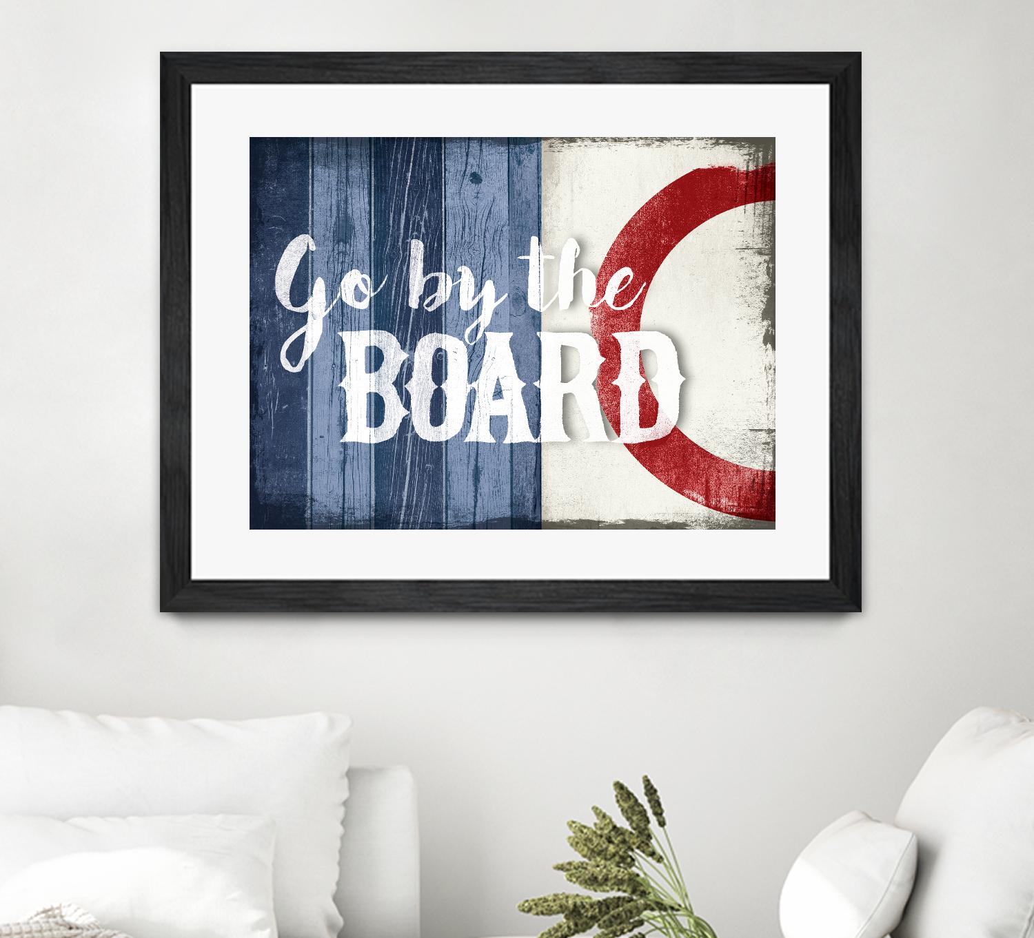 Go to the Board by PI Studio on GIANT ART - red quotes