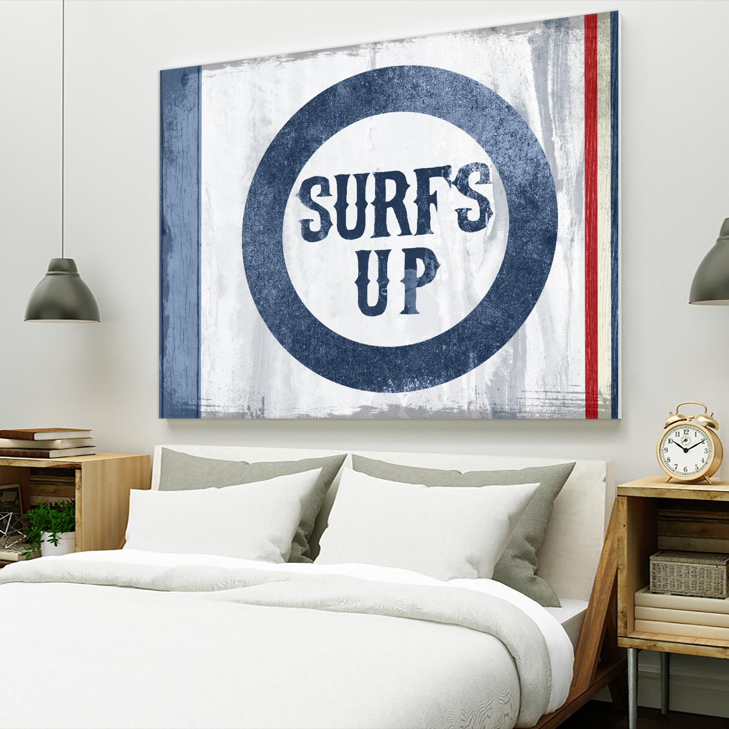 Surfs Up by PI Studio on GIANT ART - red quotes